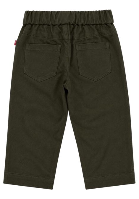 Pantalone neonato in misto viscosa Manuel Ritz | 4517VERDE
